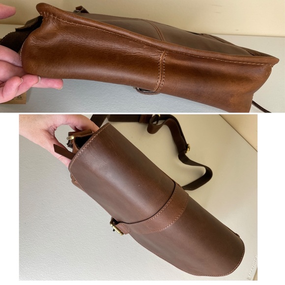 New Montana Hudson Mabel Handcrafted Leather Purse - Picture 10 of 15